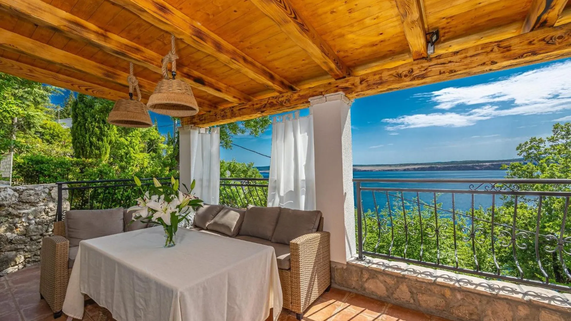 Holiday home Palmhouse In Jadranovo - Haus Fuer 6 Personen Villa